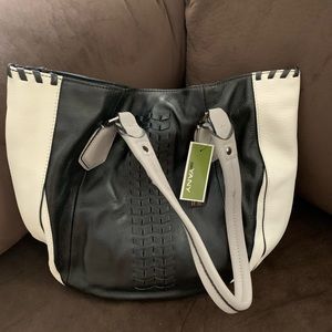 orYany Black white and grey shoulder bag
